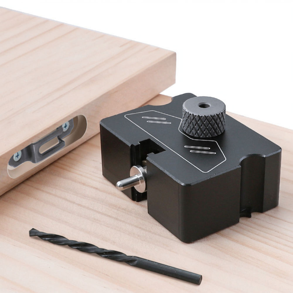 Cabinet Hinges - RUITOOL木工用ドリルジグ用、家具の隠し接続部位置決め具、アルミニウム合金製、板金組み立て用ハードウェア