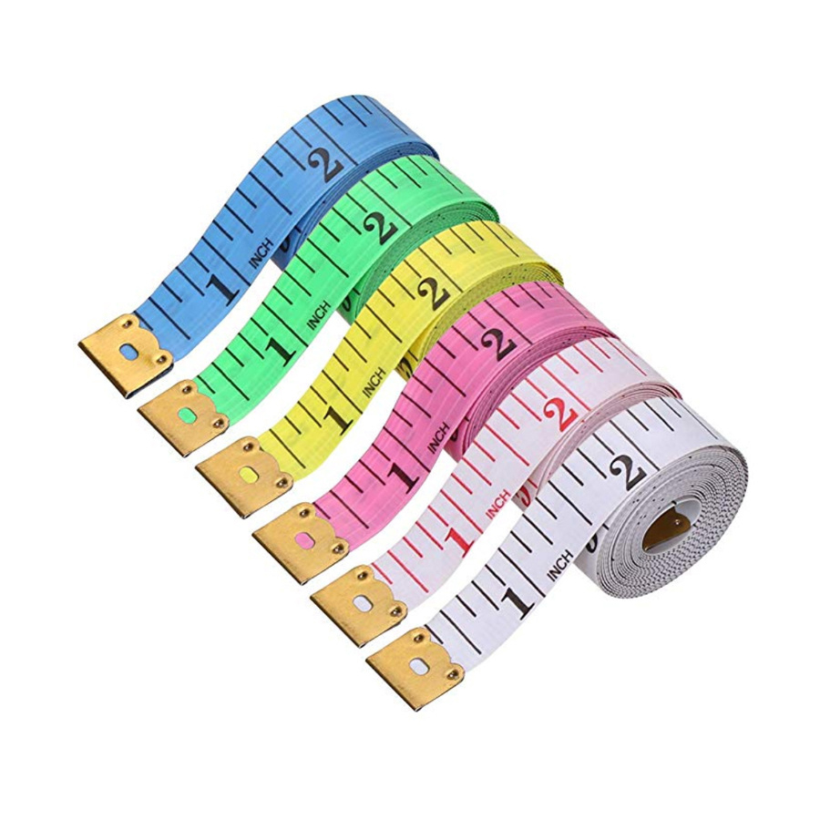 Tape Measure - 1/5/10個入り 150cm/60インチ ソフトボディメジャー テーラー用メジャー センチメートル/メートル 縫製用メジャー