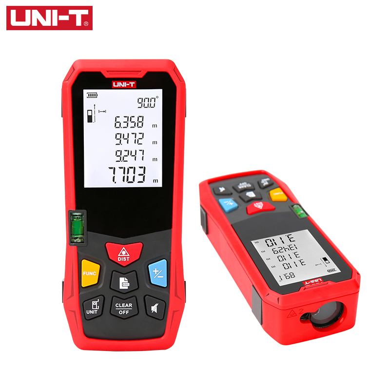 Tape Measure - UNI-Tデジタルレーザー距離計距離計 80 メートル 100 メートル 120