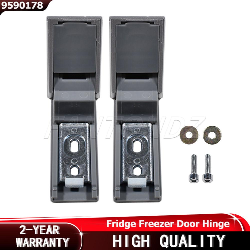 Door Handle - 9590178 リーベッハ冷蔵庫・冷凍庫用ドアヒンジ。固定具付きのヒンジ2個セット。シルバー。03-JRI-857。修理キット。