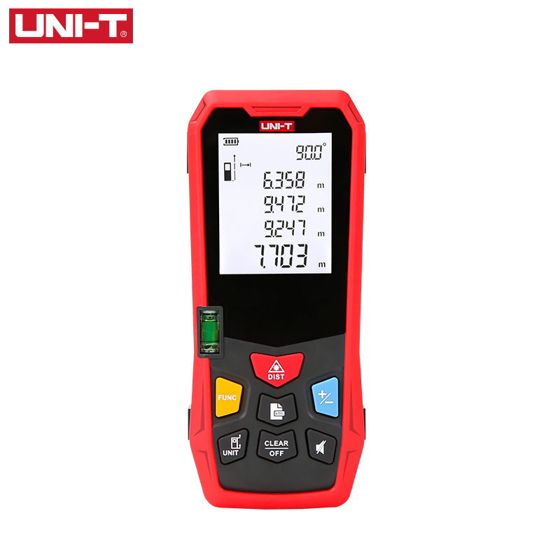 UNI-Tデジタルレーザー距離計距離計 80 メートル 10 - Tape Measure のレビューと価格