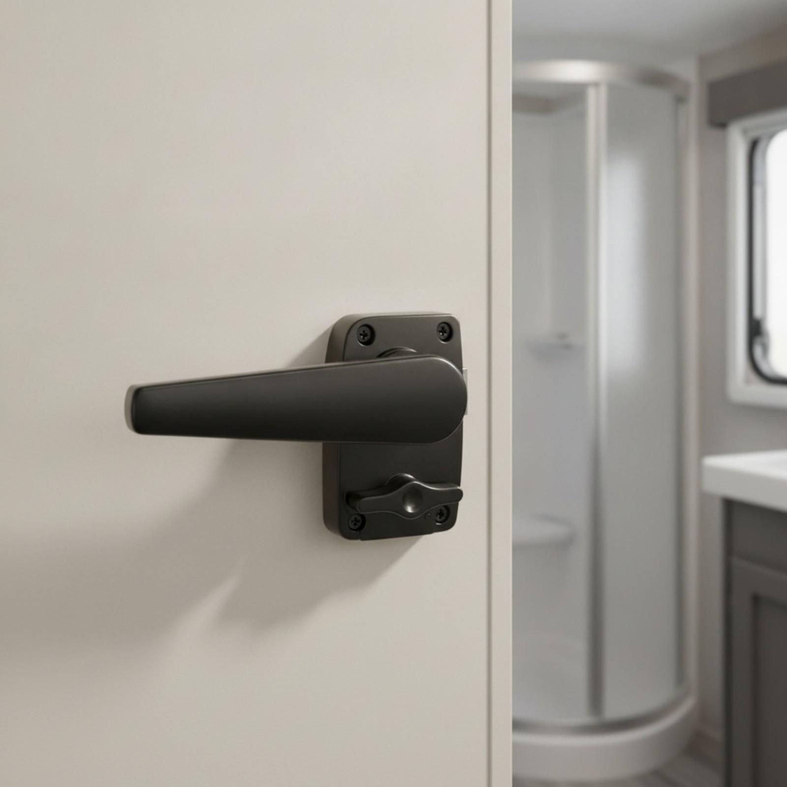 キャンピングカー用トイレドアロック。滑らかなABS製ハンドル - Door Handle のレビューと価格
